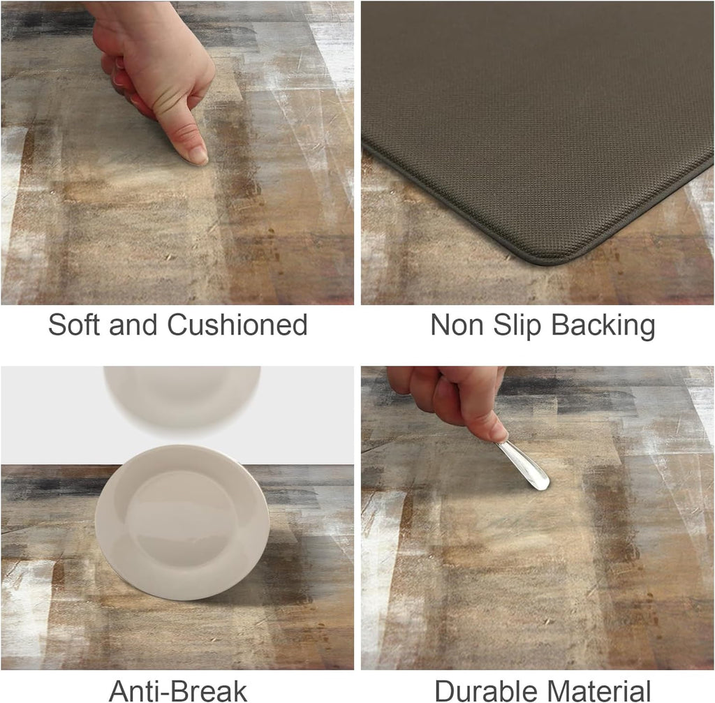 2-Pack Waterproof Anti-Fatigue Mats