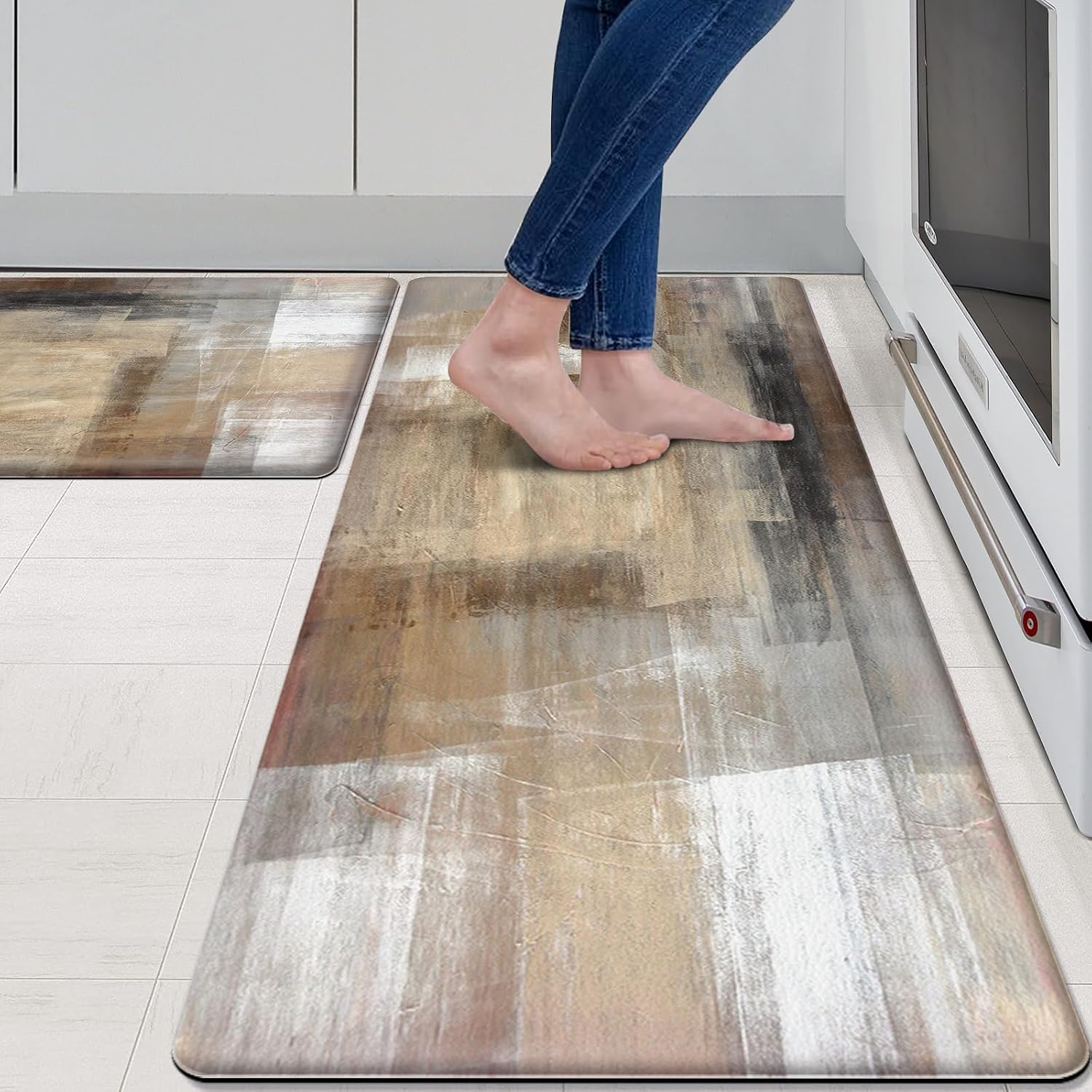 2-Pack Waterproof Anti-Fatigue Mats