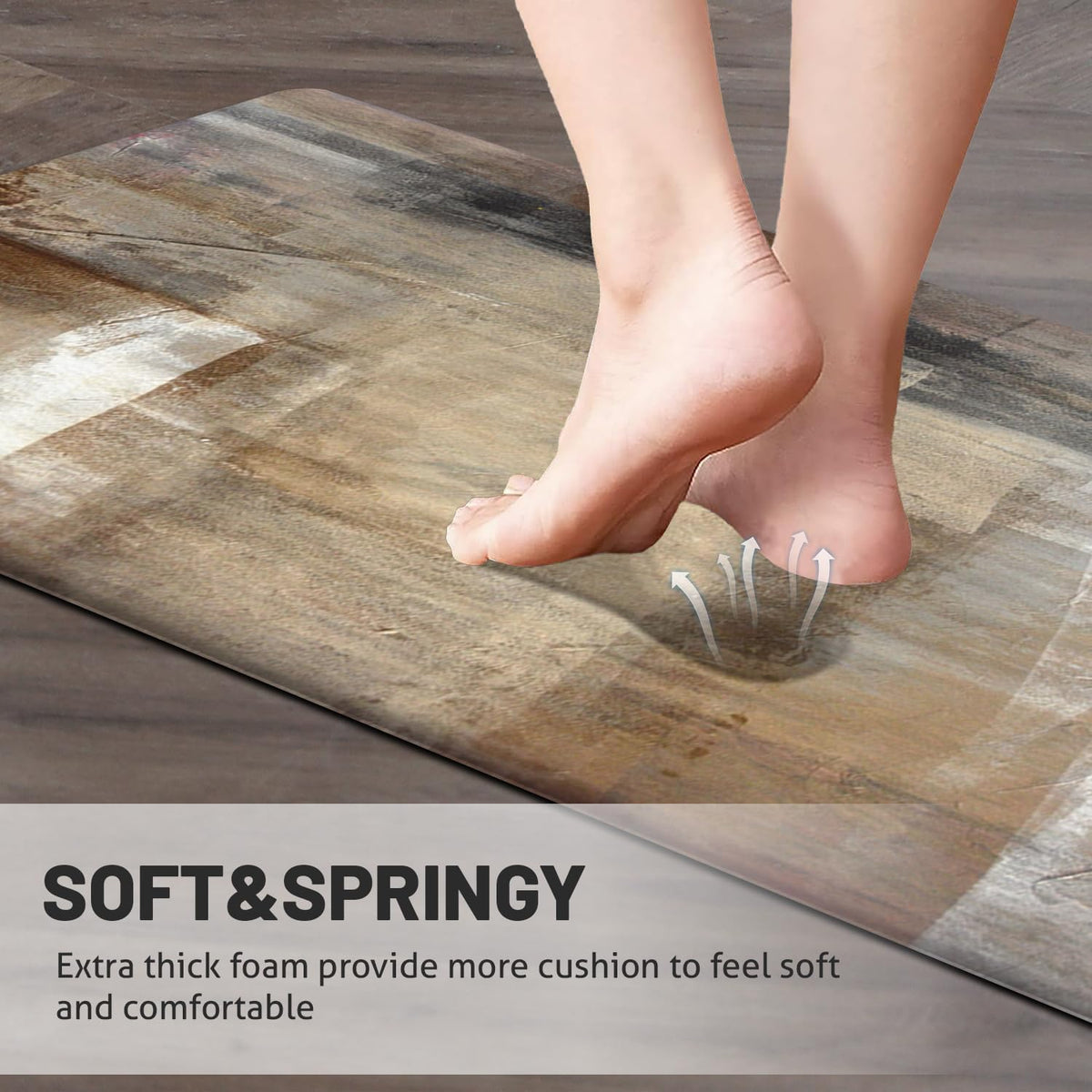 2-Pack Waterproof Anti-Fatigue Mats