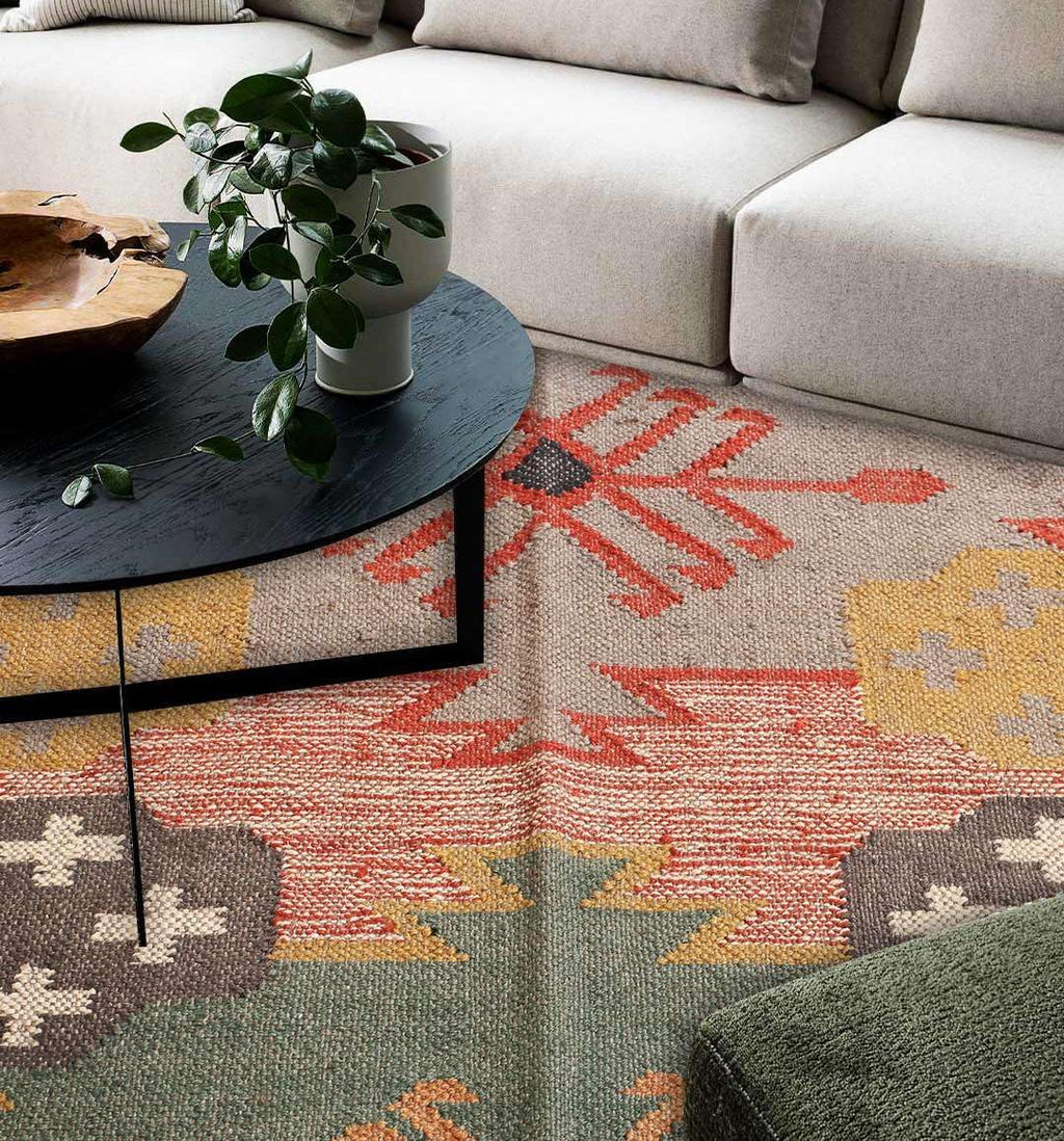 Washable Jute Wool Pet Friendly Rug
