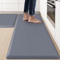 2PC Stainproof Foam Kitchen Mats