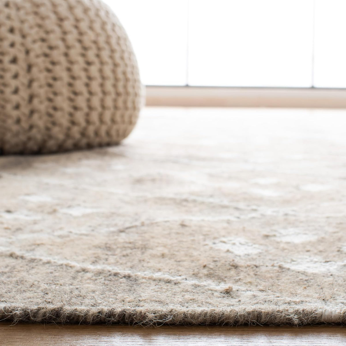 Ivory Handmade Boho Tribal Kilim Rug